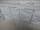Filtro de dobramento galvanizado filtragem de alumínio da placa do quadro da eficiência média e de ar do quadro