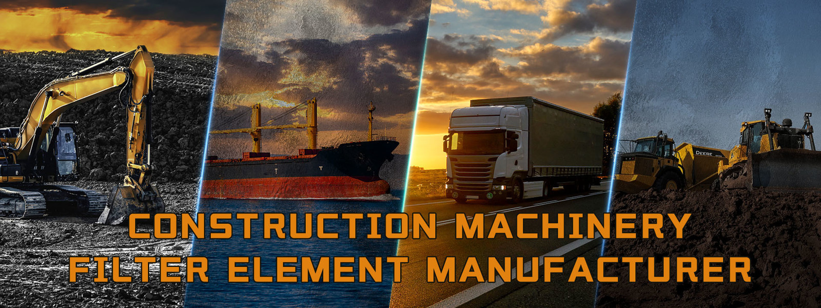 Peças da escavadeira