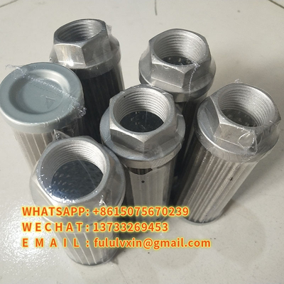 Linha hidráulica filtro da sução da resistência de oxidação com você - 40*80/100/180-J