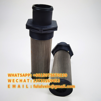 Filtro de sução do óleo hidráulico para a maquinaria de construção 0190SHB125W de aço inoxidável
