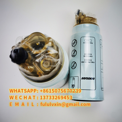 Elemento de filtro PL420 do separador de Accessories Oil Water da máquina escavadora K1006529