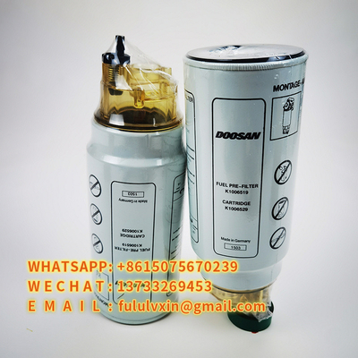 Elemento de filtro PL420 do separador de Accessories Oil Water da máquina escavadora K1006529