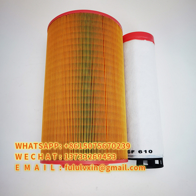 C23610 CF610 1613800400 Elementos de filtro de ar para Atlas GA7590C Compressor de ar Vitgen 1266748